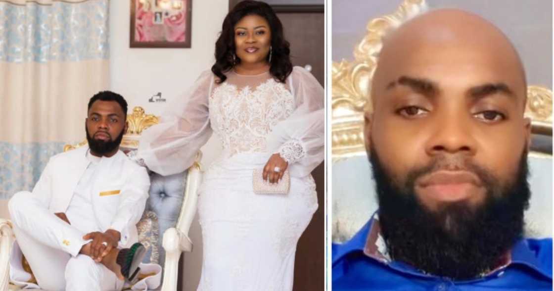 Bofowaa stands firmly behind Obofour in video amid fight with Nana Agradaa; fans react Bofowaa stands firmly behind Obofour in video amid fight with Nana Agradaa; fans react