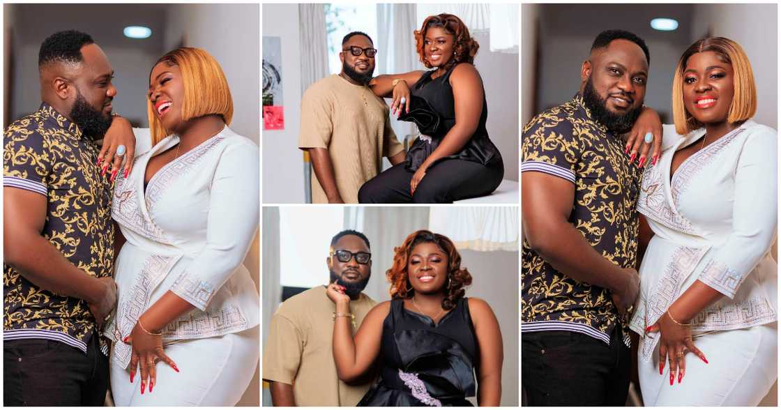 Tracey Boakye And Fiancé, Frank Badu Ntiamoah Tracey Boakye And Fiancé, Frank Badu Ntiamoah