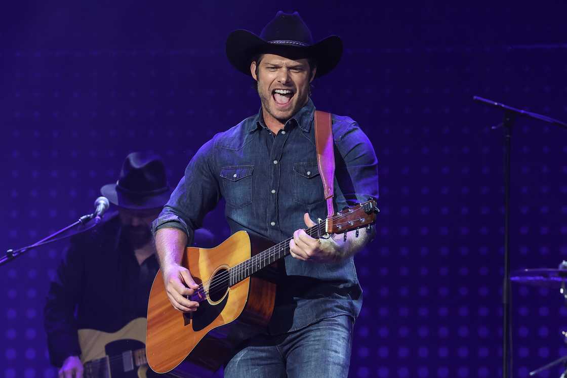 Chris Carmack Performs during the Nashville Reunion Tour at Ryman Auditorium in Nashville, Tennessee.