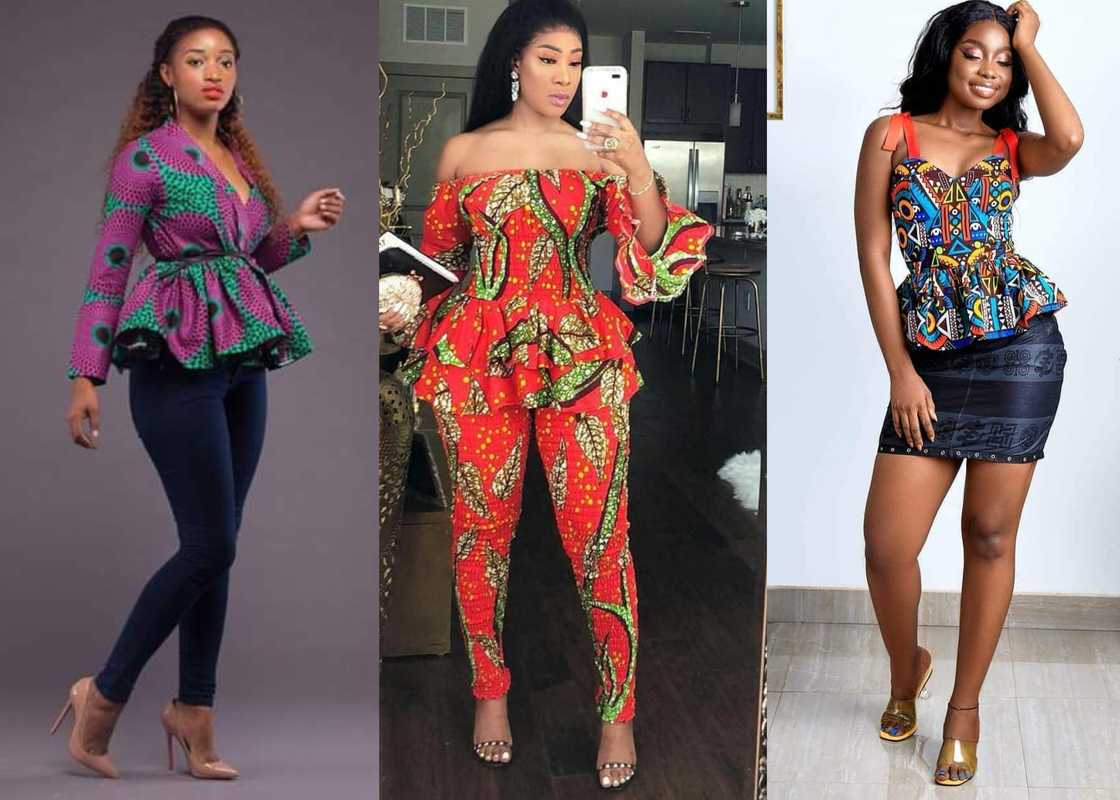 Women looking beautiful in Ankara peplum styles Women looking beautiful in Ankara peplum styles