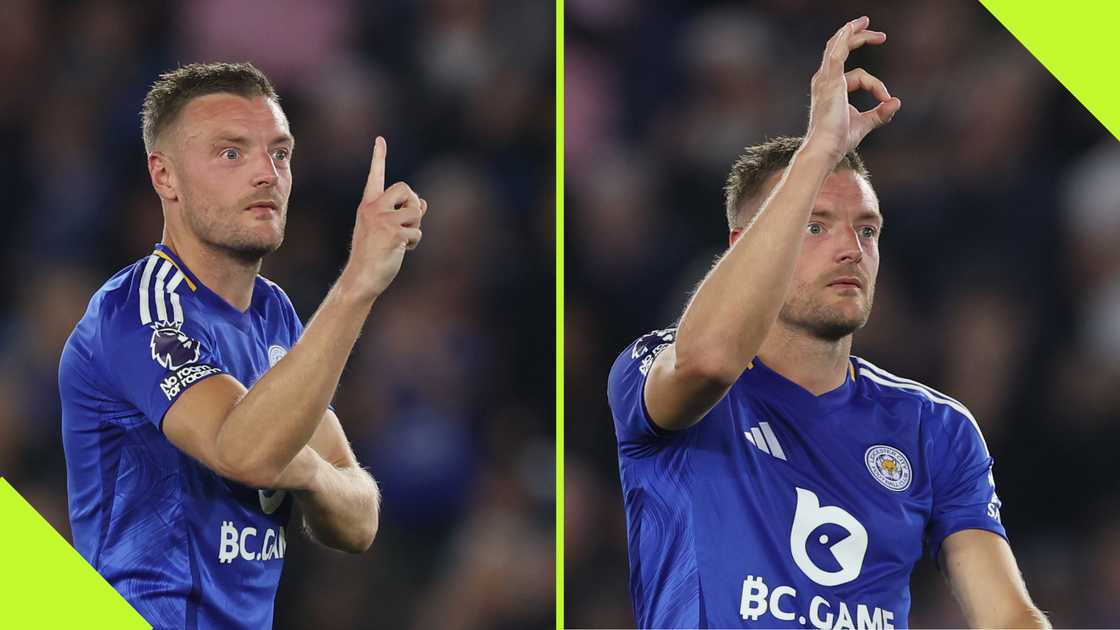 Jamie Vardy helped Leicester City rescue a point against Tottenham Hotspur in their Premier League opener. Jamie Vardy helped Leicester City rescue a point against Tottenham Hotspur in their Premier League opener.