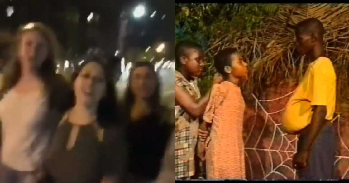 Sansankroma: White ladies sing old & golden Ghanaian folkloric song in video Sansankroma: White ladies sing old & golden Ghanaian folkloric song in video