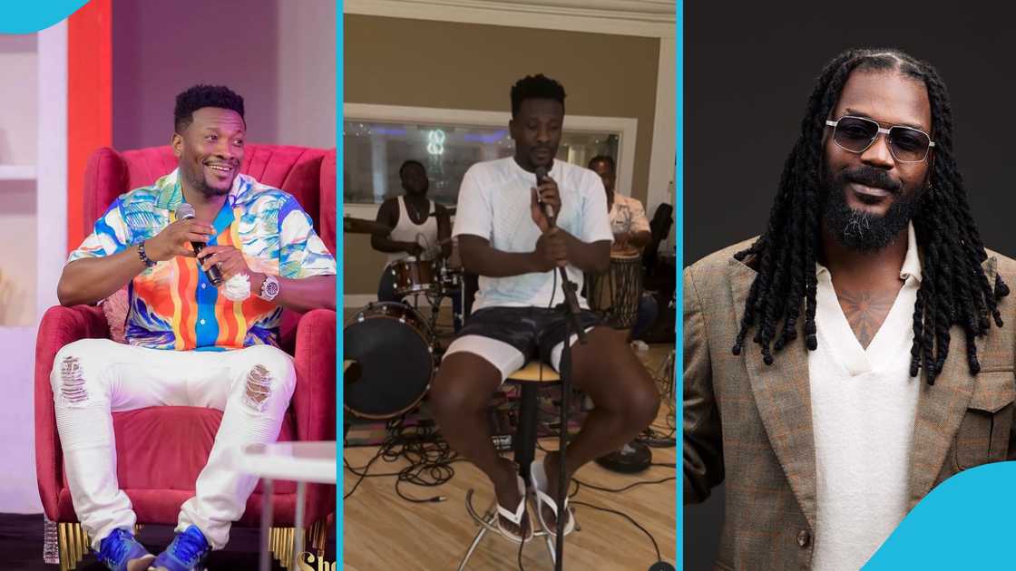 Asamoah Gyan, Ghanaian football icon, Apple Music, Spotify, Samini, live band, Castro