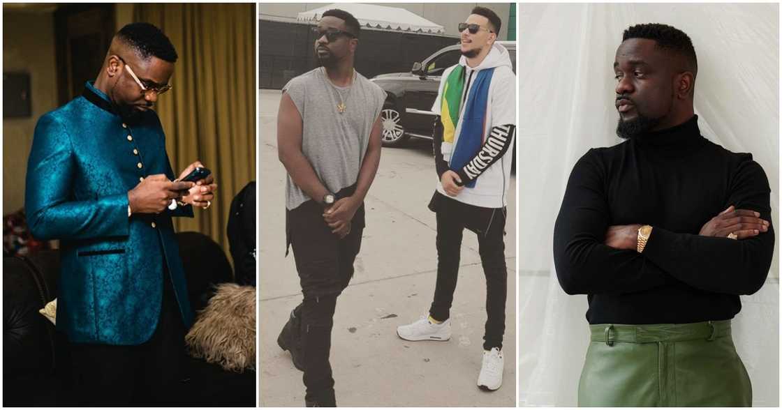 Sarkodie sends message to AKA's family