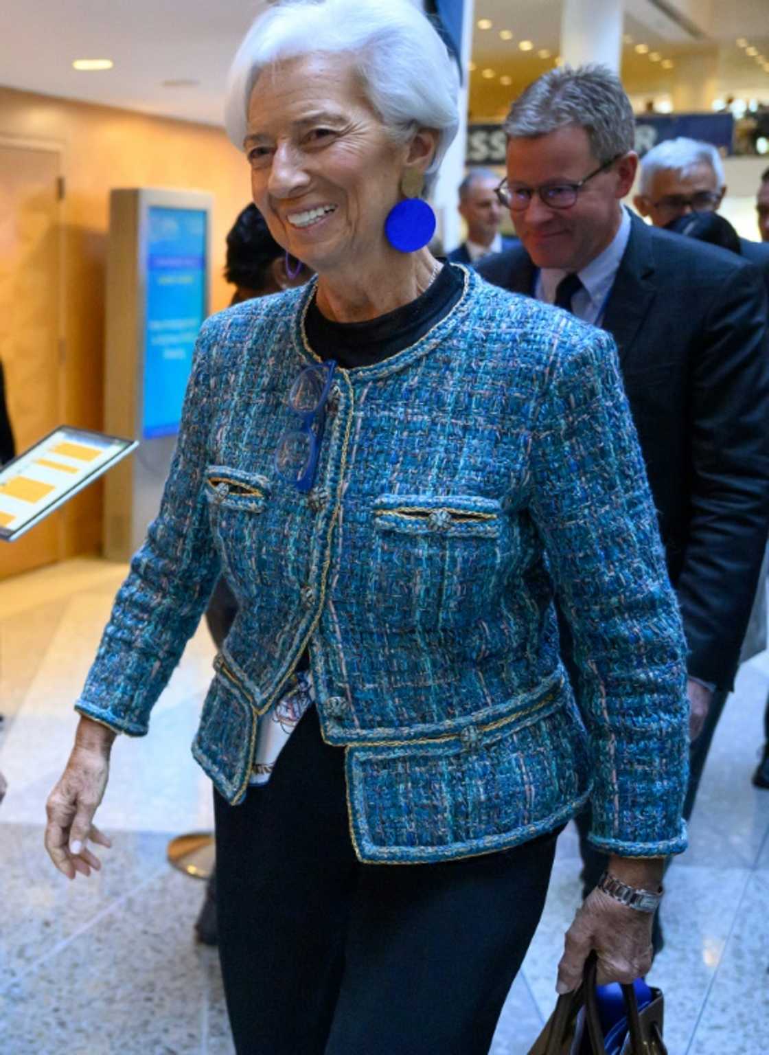 Investors will be hoping for clues about the future interest rate path from ECB President Christine Lagarde Investors will be hoping for clues about the future interest rate path from ECB President Christine Lagarde