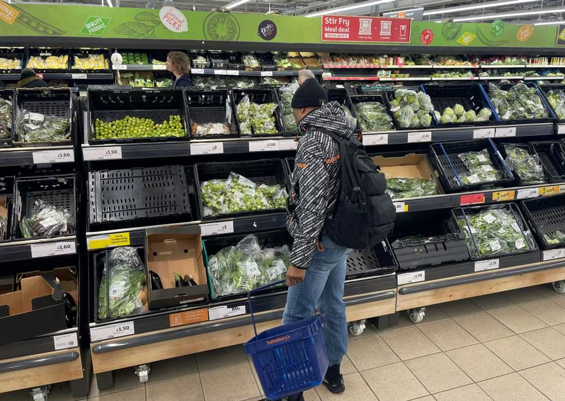 Some UK supermarkets have begun to experience shortages of some fresh fruit and vegetables due to bad weather in Morocco and Spain Some UK supermarkets have begun to experience shortages of some fresh fruit and vegetables due to bad weather in Morocco and Spain