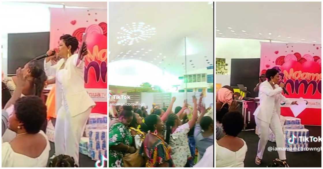 Nana Ama McBrown sings for mothers Nana Ama McBrown sings for mothers