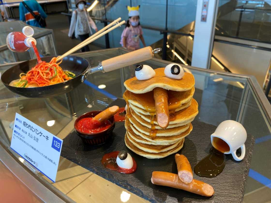 This week's exhibition in Tokyo gave plastic food creators a chance to show a bit of imagination This week's exhibition in Tokyo gave plastic food creators a chance to show a bit of imagination
