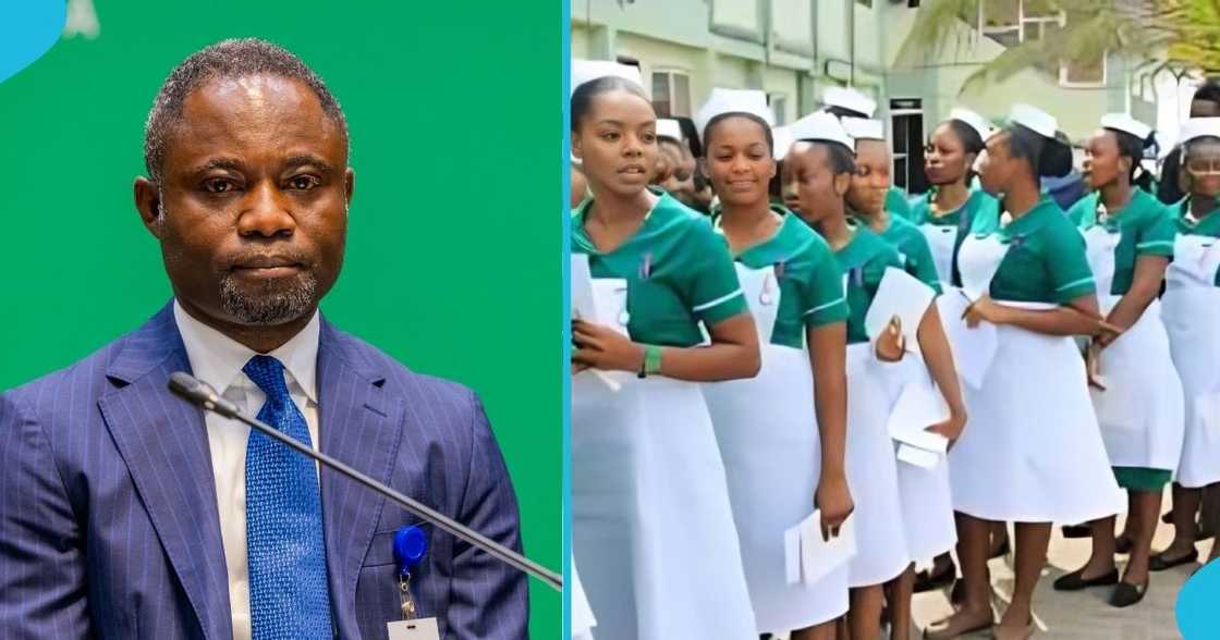 Kwabena Mintah Akandoh, Health Minister, financial clearance, unpaid nurses, doctors and allied health workers Kwabena Mintah Akandoh, Health Minister, financial clearance, unpaid nurses, doctors and allied health workers