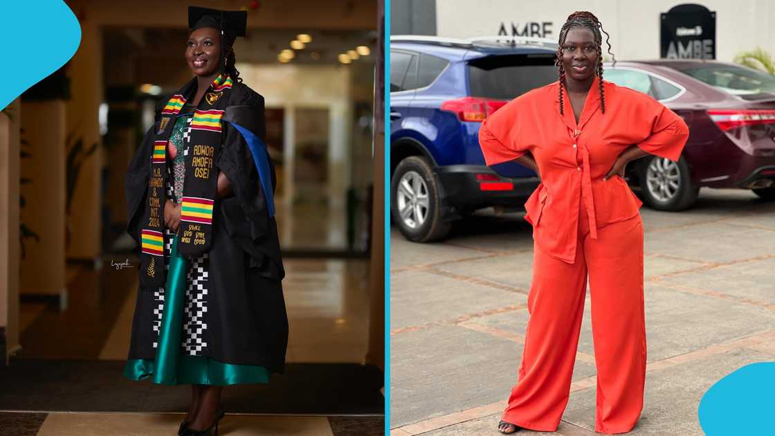 University education, 2024 graduation, Adwoa Loud, Adwoa Amofa Osei, Ghana education, Ghana university.