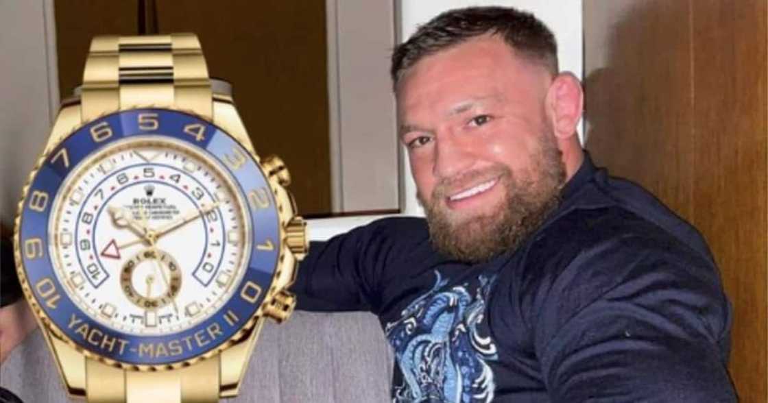 Conor McGregor shows off his latest acquisition from Rolex. Photo: Instagram/@thenotoriuousmma. Conor McGregor shows off his latest acquisition from Rolex. Photo: Instagram/@thenotoriuousmma.