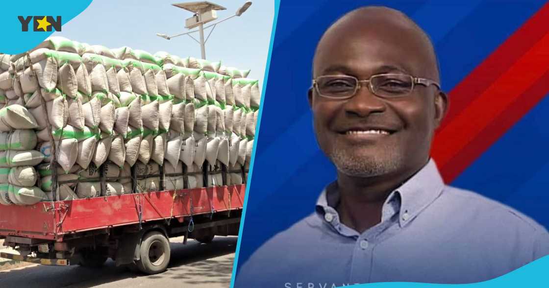 Kennedy Agyapong's storms Ashanti Region with 3 truckloads of rice Kennedy Agyapong's storms Ashanti Region with 3 truckloads of rice