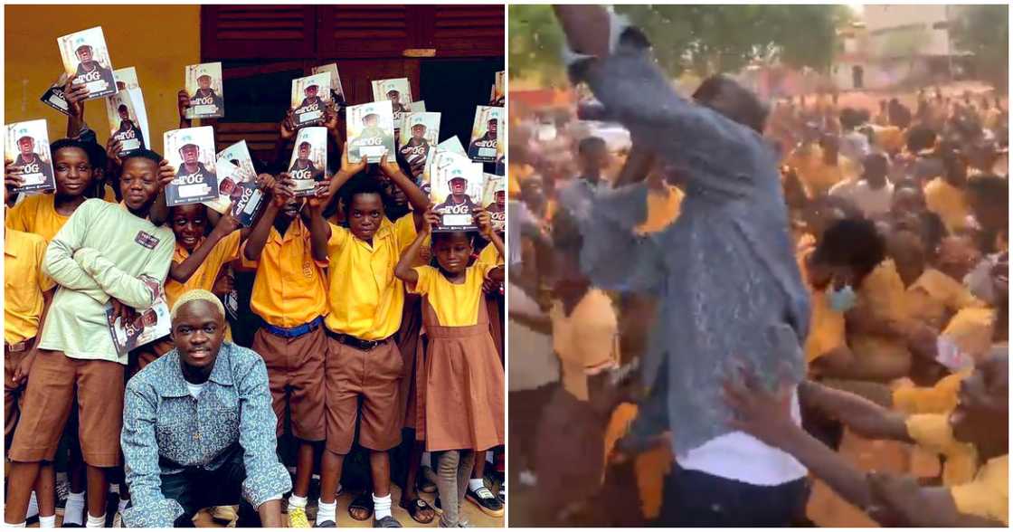 Yaw Tod donates to schools