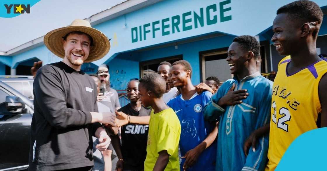 MrBeast, American man, content creator, surgical center, Ghana, Central Region. MrBeast, American man, content creator, surgical center, Ghana, Central Region.