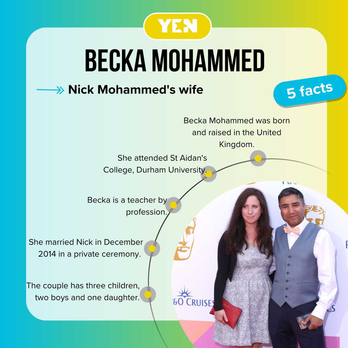 Nick Mohammed's wife Nick Mohammed's wife