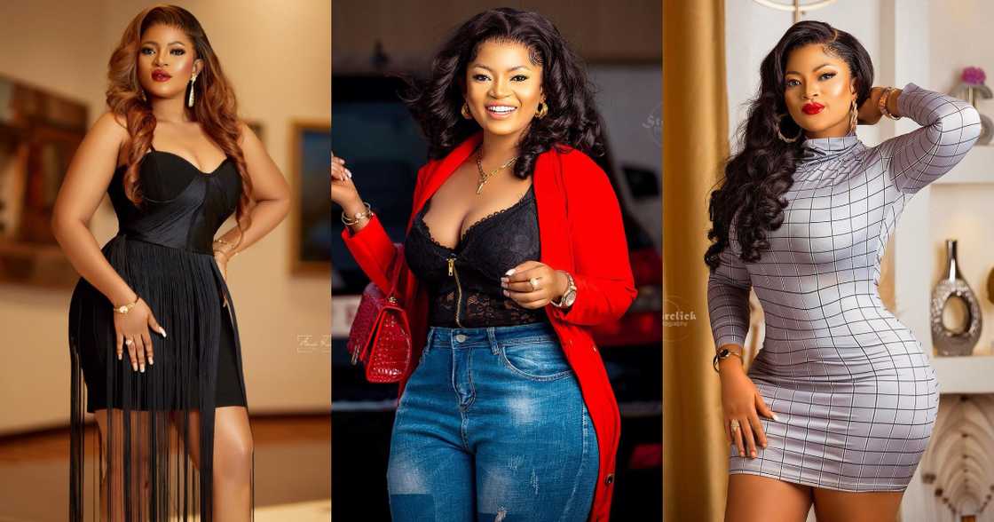 Maame-Afia Pinamang: 11 stunning photos Angel TV presenter that are trending on IG Maame-Afia Pinamang: 11 stunning photos Angel TV presenter that are trending on IG
