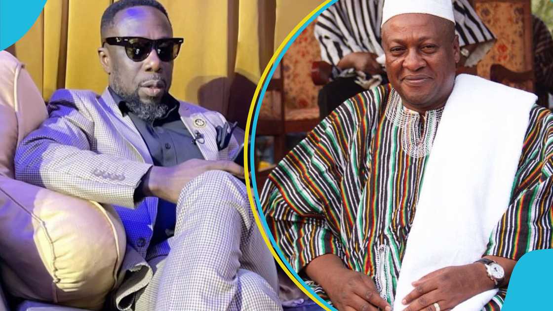 Actor Mr Beautiful hails John Mahama for his support during Kumawood sideline