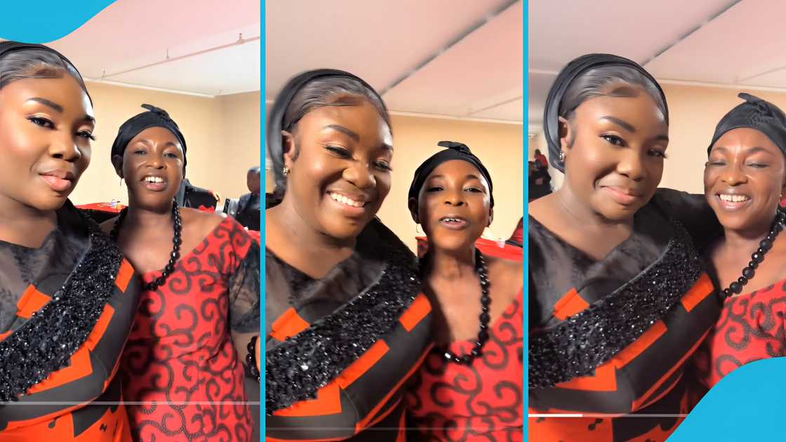 Kyeiwaa, Emelia Brobbey, Kyeiwaa and Emelia Brobbey, Emelia Brobbey's sister's funeral, Kumawood, Ghana Kyeiwaa, Emelia Brobbey, Kyeiwaa and Emelia Brobbey, Emelia Brobbey's sister's funeral, Kumawood, Ghana