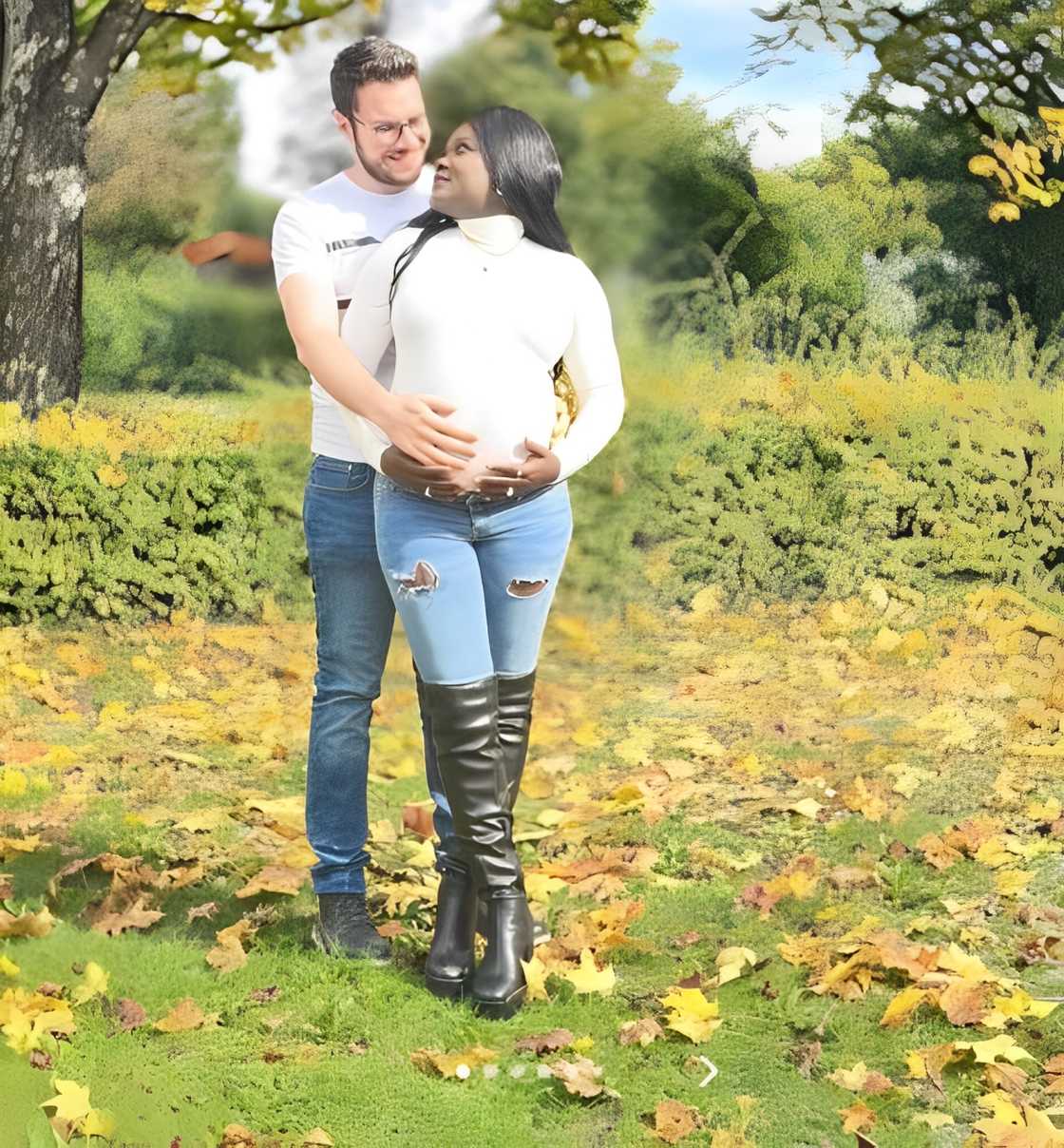 White man in Ghana, Obroni speaks Twi, White man speaks Twi, Interracial couple, Speaking Twi, Ghanaian language, Ghanaian wife, Kofi and Yaa. White man in Ghana, Obroni speaks Twi, White man speaks Twi, Interracial couple, Speaking Twi, Ghanaian language, Ghanaian wife, Kofi and Yaa.