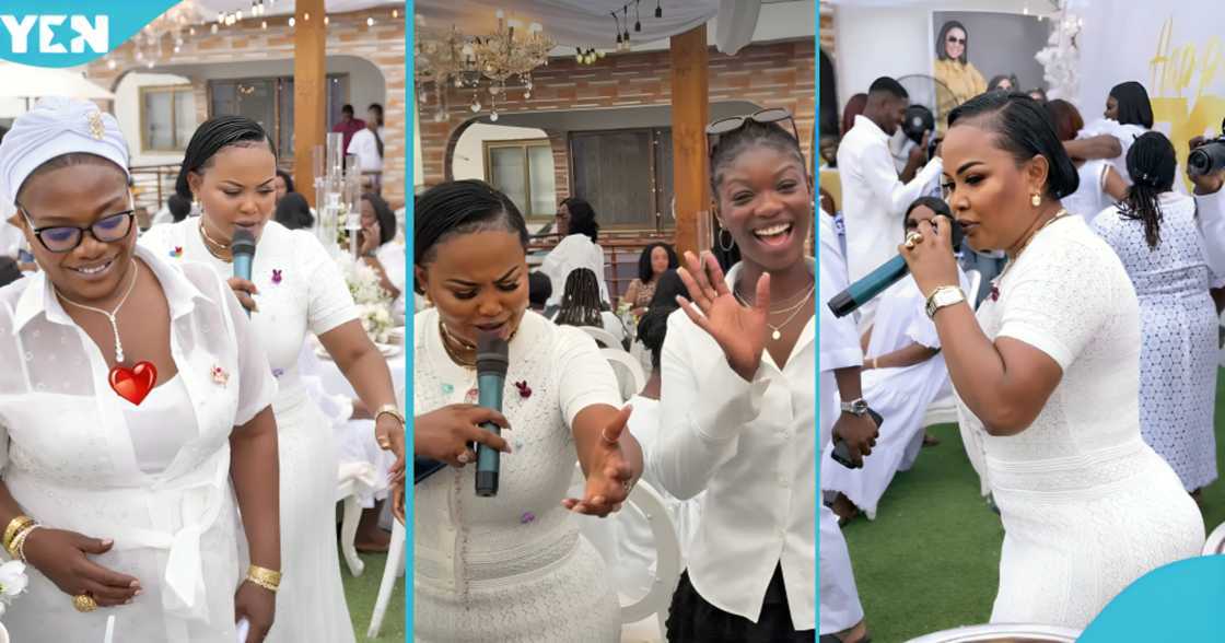 Nana Ama McBrown, McBrown's Siblings, McBrown's Youngest Sister, Whitney, Cecilia Agyenim Boateng, McBrown's Mother's 70th Birthday, Maxwell Mensah Nana Ama McBrown, McBrown's Siblings, McBrown's Youngest Sister, Whitney, Cecilia Agyenim Boateng, McBrown's Mother's 70th Birthday, Maxwell Mensah