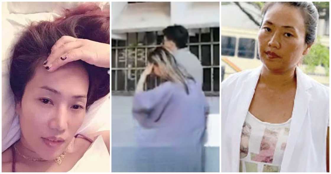 Huang in court Huang in court