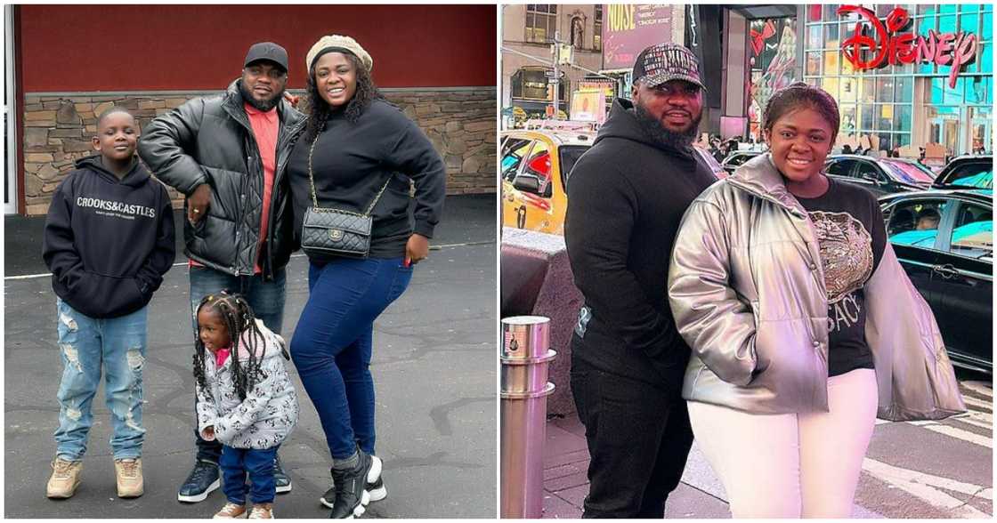 Tracey Boakye and her family Tracey Boakye and her family