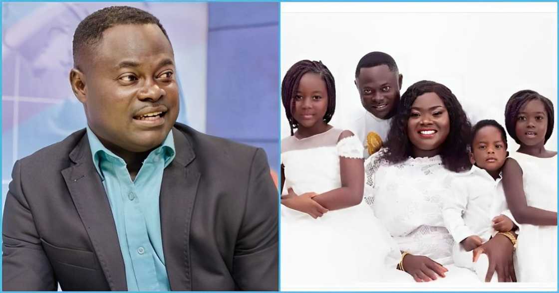 Photo of Odartey and his family Photo of Odartey and his family