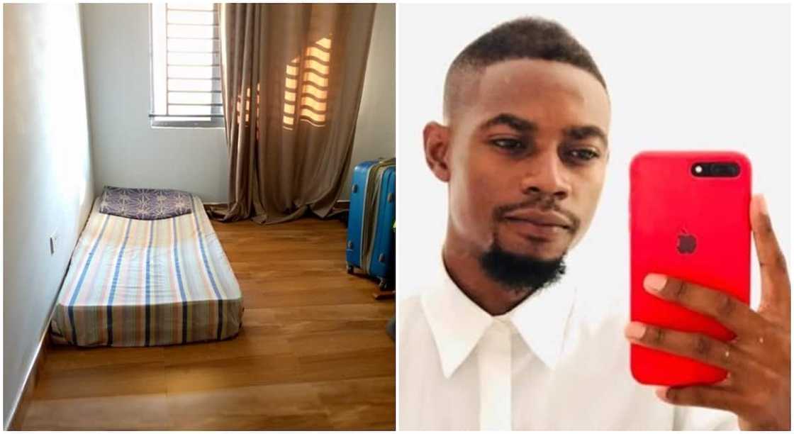 Photos of black man holding phone. Photos of black man holding phone.