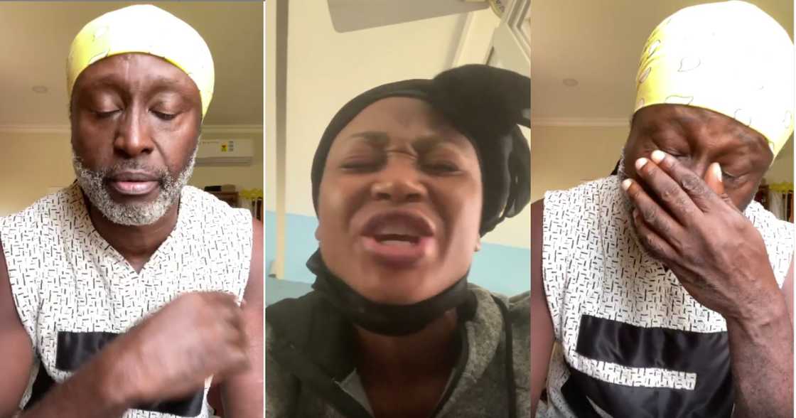 She was trying her best for her family - Rockstone cries in video over Poloo's jail term (video) She was trying her best for her family - Rockstone cries in video over Poloo's jail term (video)