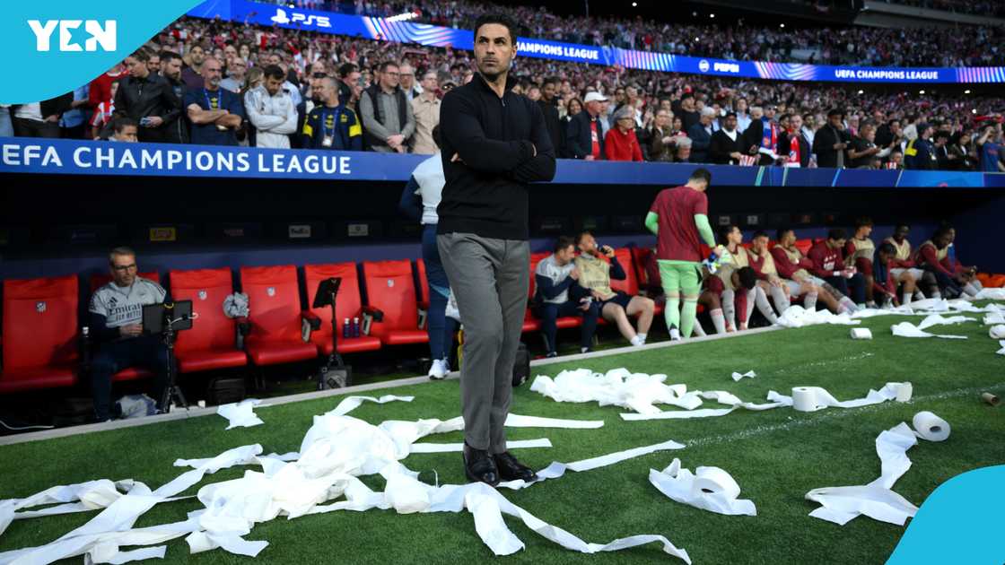 Why Atletico Madrid fans threw toilet paper during Arsenal Champions League match Why Atletico Madrid fans threw toilet paper during Arsenal Champions League match