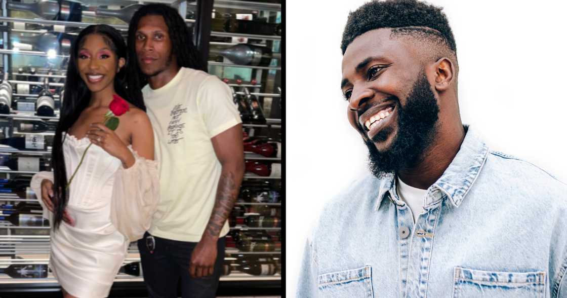 Woman, man, fiance, engagement, flirting, timeline, social media, love, relationship Woman, man, fiance, engagement, flirting, timeline, social media, love, relationship