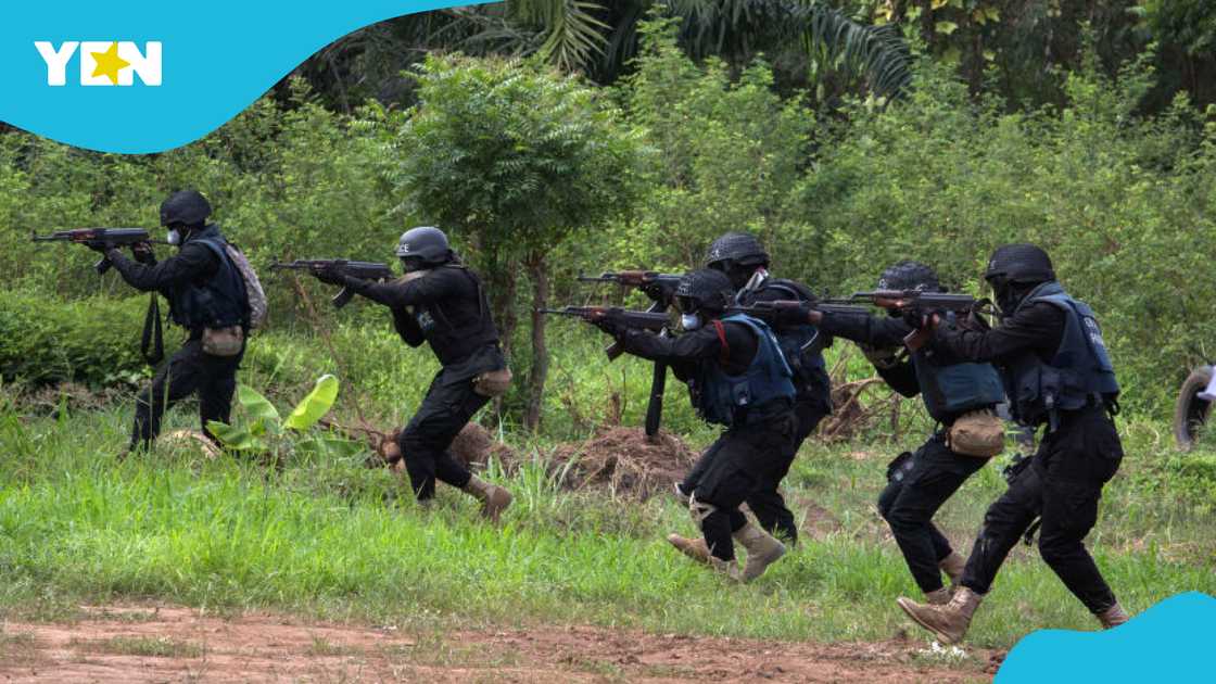 Ghana Police And Customs Clash At Bawku Ghana Police And Customs Clash At Bawku