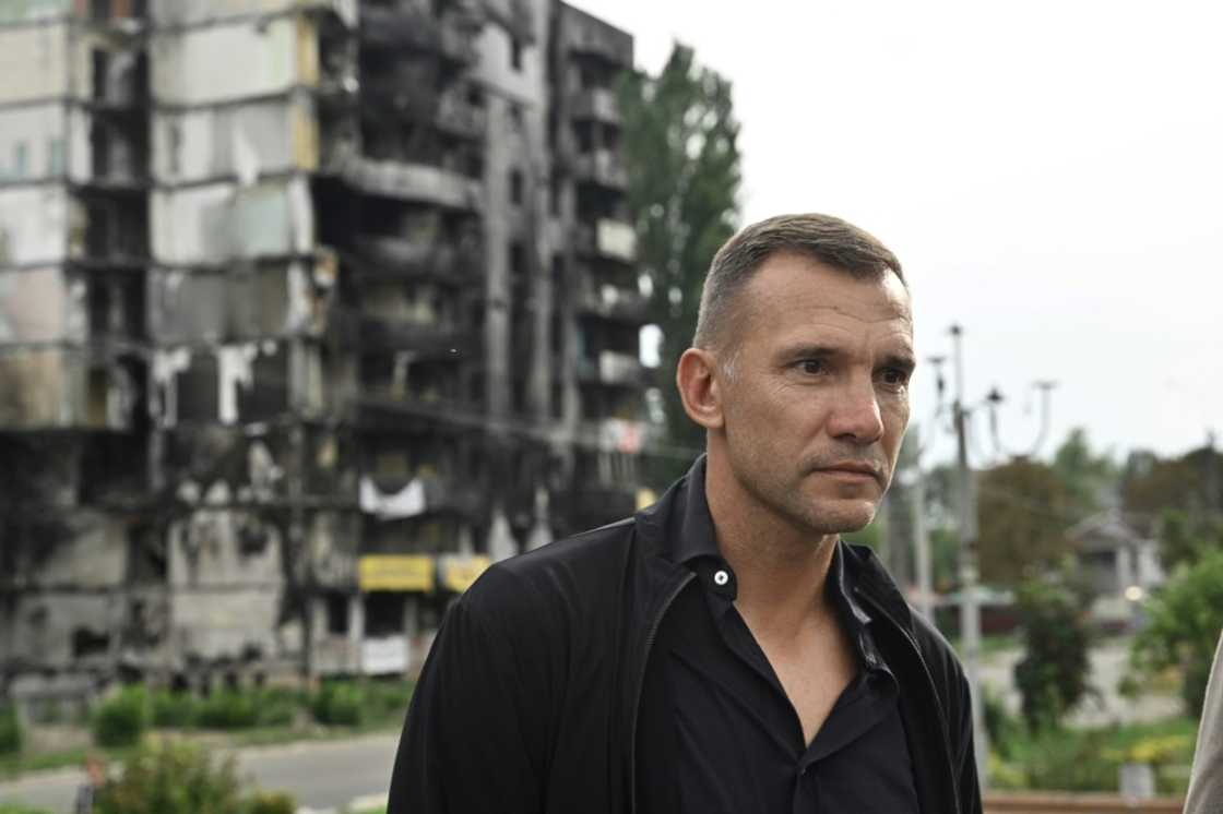 Ukrainian football icon Andriy Shevchenko told AFP he was so upset and angry when Russian forces invaded Ukraine that he could hardly breath Ukrainian football icon Andriy Shevchenko told AFP he was so upset and angry when Russian forces invaded Ukraine that he could hardly breath