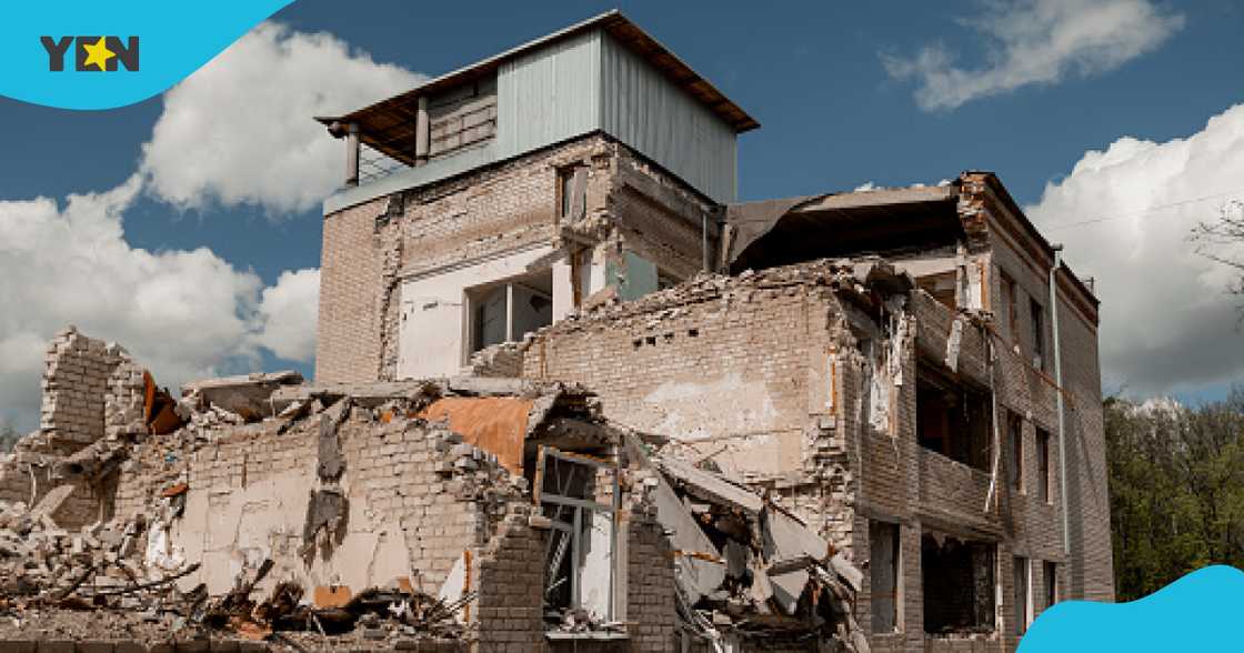 Photo of damage from Russian shelling of Kharkiv during Russia’s war against Ukraine. Photo of damage from Russian shelling of Kharkiv during Russia’s war against Ukraine.