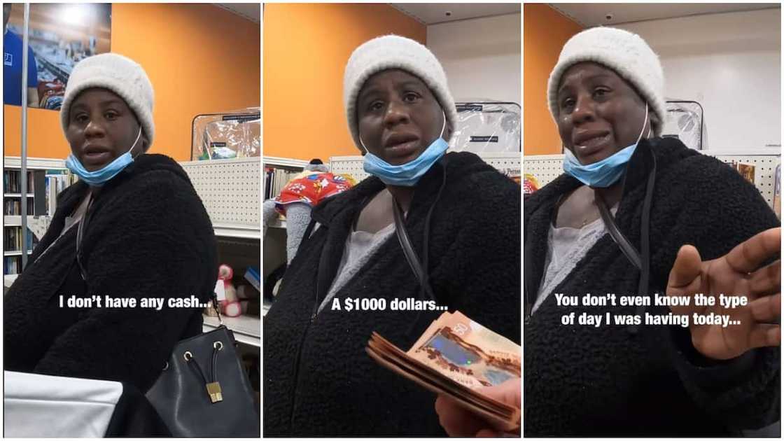 She was given over N400,000. She was given over N400,000.