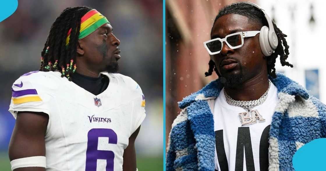 Brian Asamoah, Ga Mantse, King Tackie Teiko Tsuru II, NFL star, American Football Brian Asamoah, Ga Mantse, King Tackie Teiko Tsuru II, NFL star, American Football