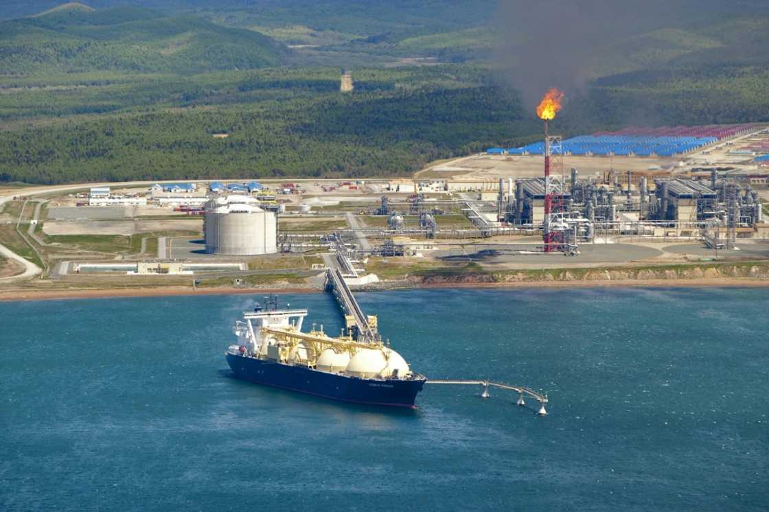 Russia supplies around nine percent of Japan's liquified natural gas Russia supplies around nine percent of Japan's liquified natural gas