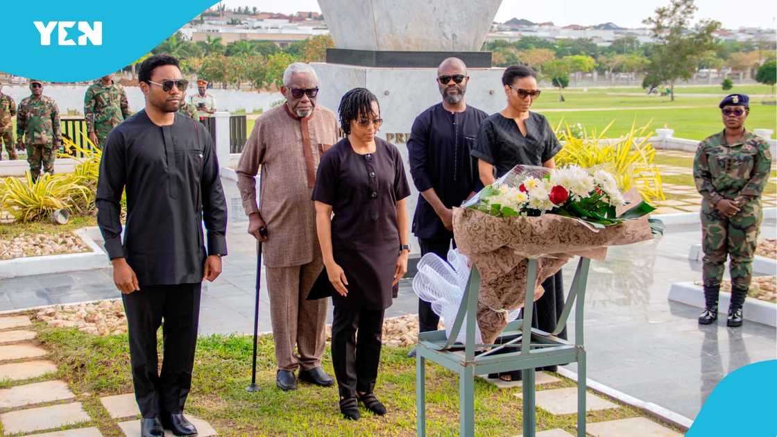 Jerry John Rawlings, Nana Konadu Agyeman-Rawlings, Children and family of Rawlings, Fifth anniversary