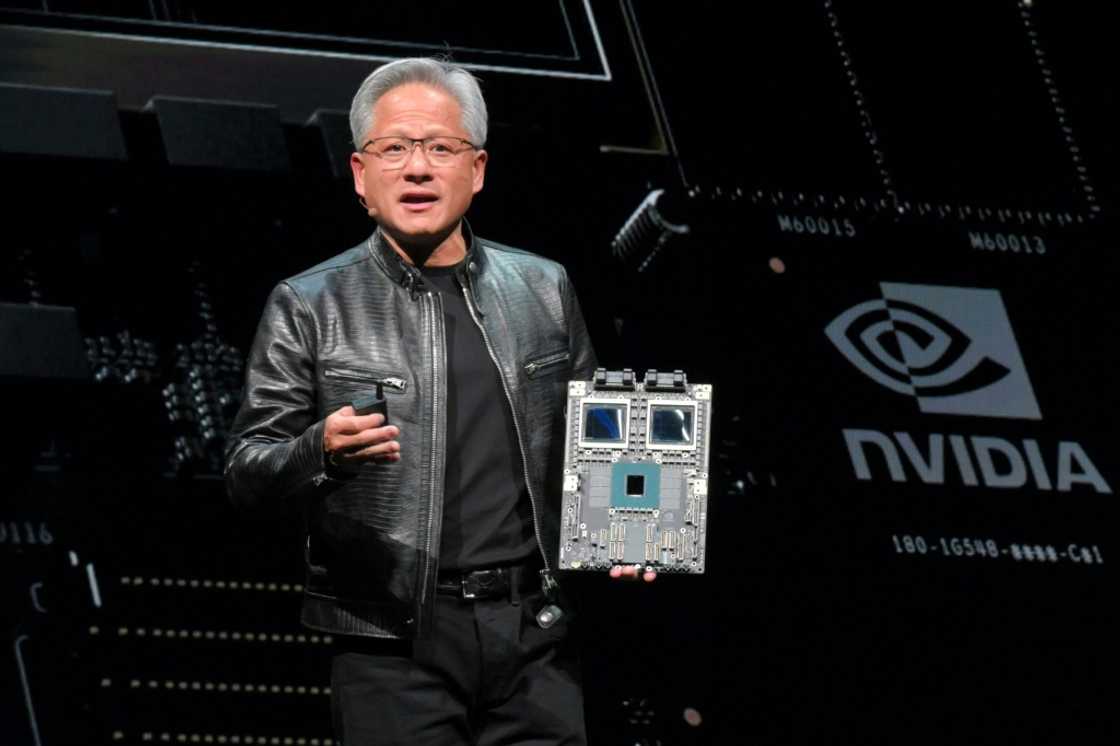 Nvidia's CEO Jensen Huang delivers his keystone speech ahead of Computex 2024 in Taipei on June 2, 2024 Nvidia's CEO Jensen Huang delivers his keystone speech ahead of Computex 2024 in Taipei on June 2, 2024