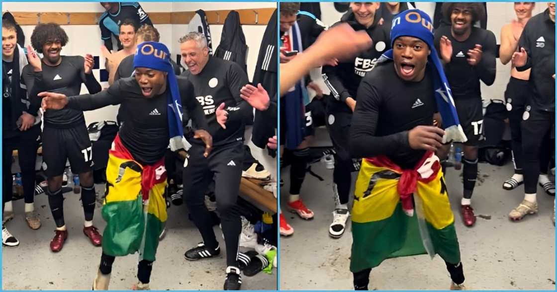 Fatawu Ishakka thrills Leicester City teammates with sterling dance performance