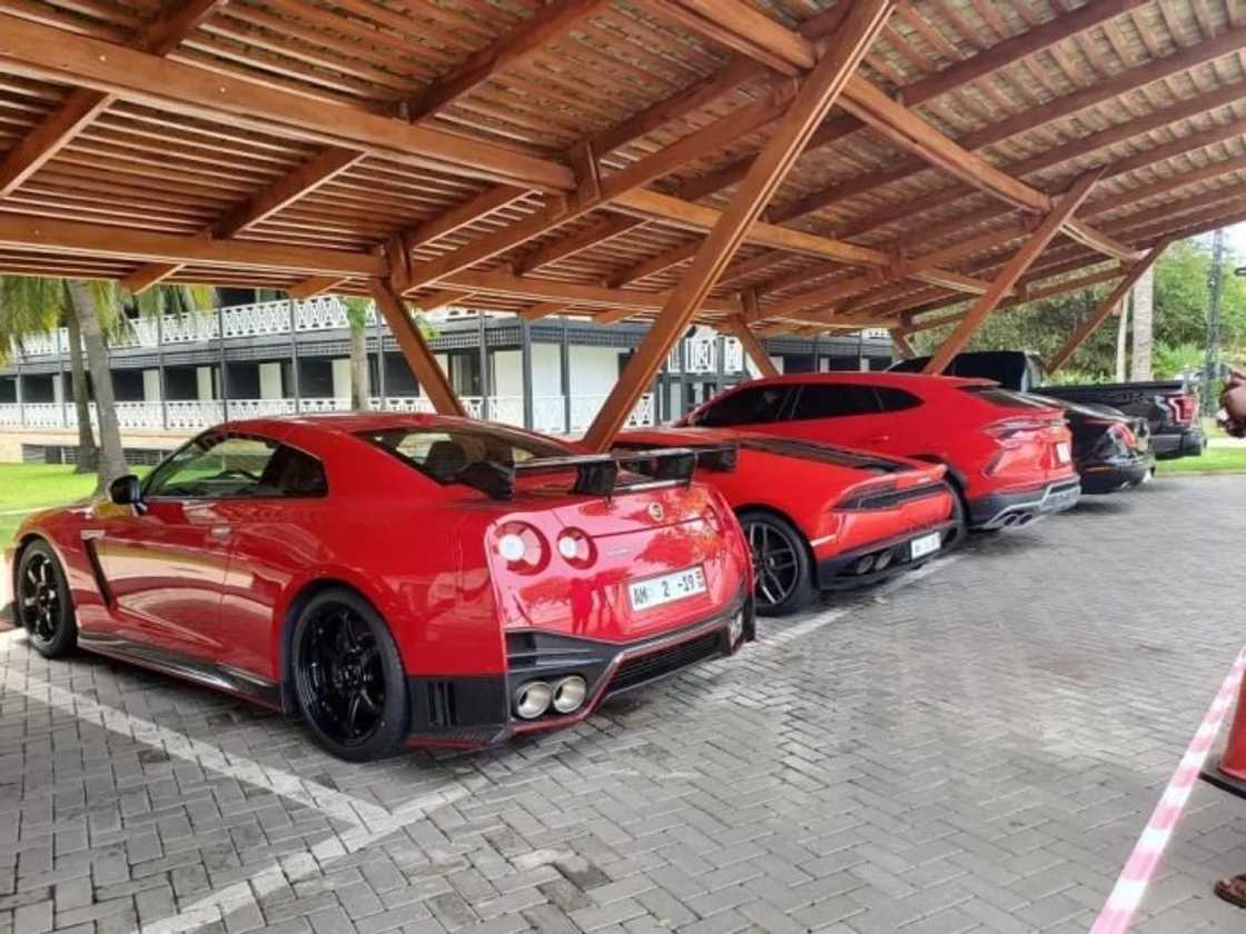 Fleet of customized sports cars owned by Atu Mould before his death surfaces Fleet of customized sports cars owned by Atu Mould before his death surfaces