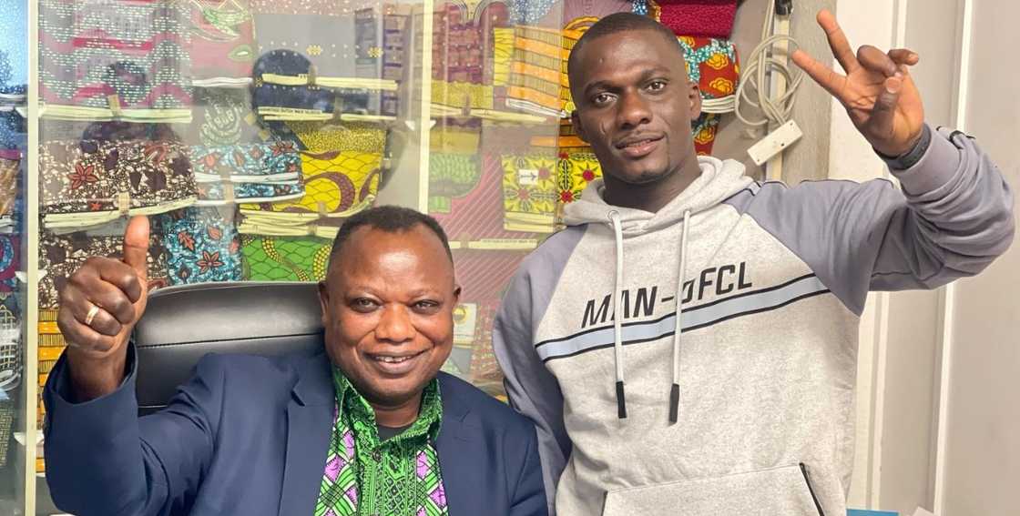 Ghanaian man who set up African market in Germany Ghanaian man who set up African market in Germany