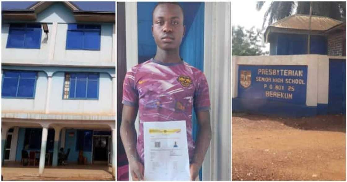 Ghanaian boy with 7As and B3 in WASSCE. Ghanaian boy with 7As and B3 in WASSCE.