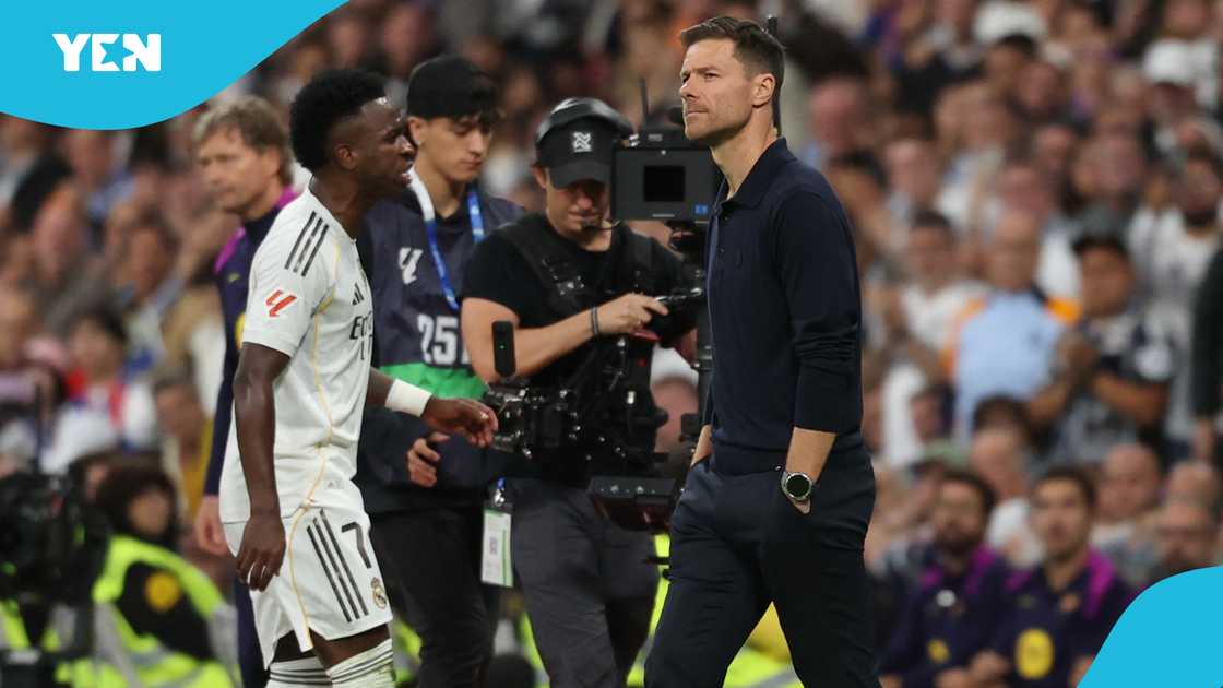 Tensions in the camp boiled over during El Clasico on Sunday, particularly between Vinicius Junior and his boss Tensions in the camp boiled over during El Clasico on Sunday, particularly between Vinicius Junior and his boss