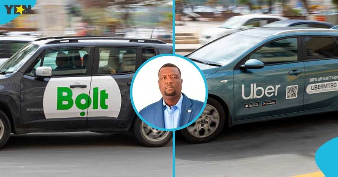 Julius Neequaye Kotey, DVLA boss, DVLA, Bolt, Uber, Yango drivers, fake licences Julius Neequaye Kotey, DVLA boss, DVLA, Bolt, Uber, Yango drivers, fake licences