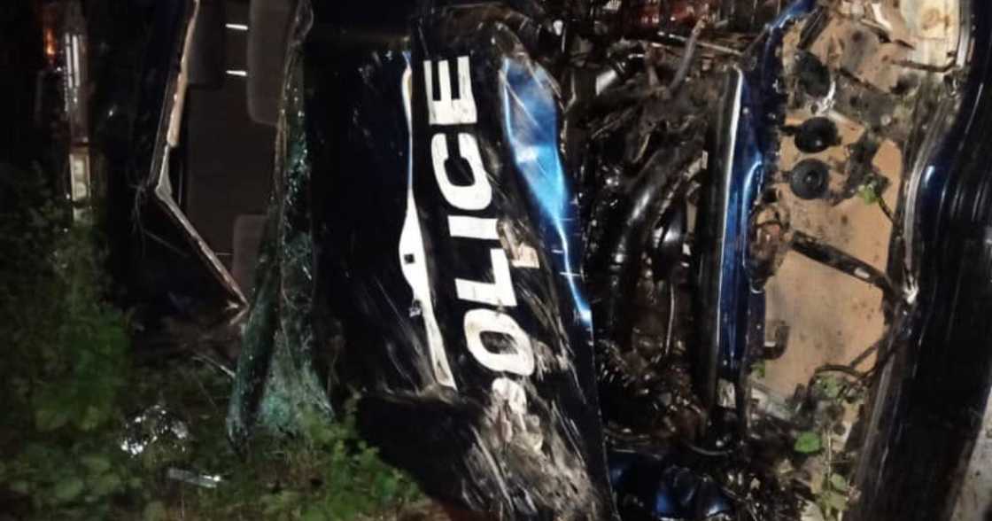 Two Police Men die in car Crash in Walewale Two Police Men die in car Crash in Walewale