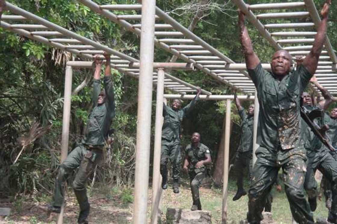 Ghana army training