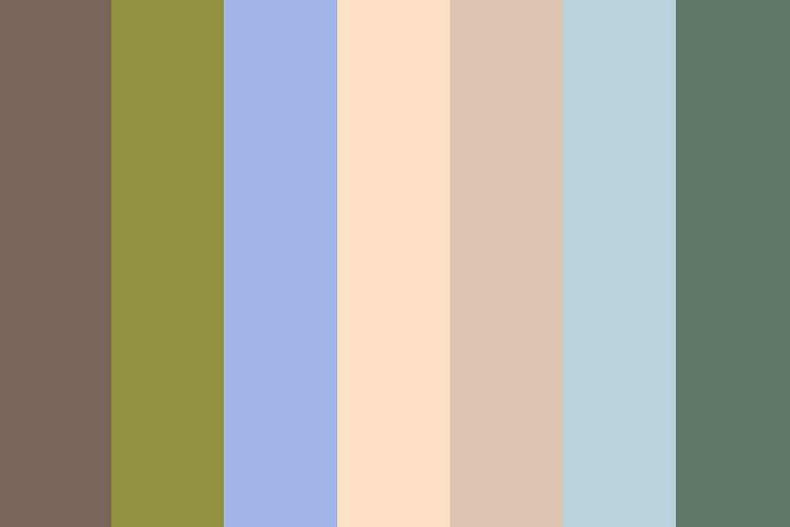 Minimalist summer palette Minimalist summer palette