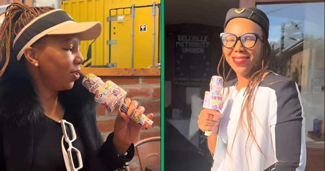 A South African mother went viral on TikTok for hilariously accepting her daughters' dare at a restaurant A South African mother went viral on TikTok for hilariously accepting her daughters' dare at a restaurant