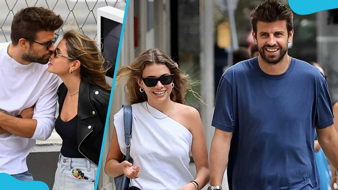 Gerard Piqué and his girlfriend, Clara Chía Marti in public. Gerard Piqué and his girlfriend, Clara Chía Marti in public.